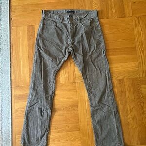 Banana Republic Gray Corduroy Pants